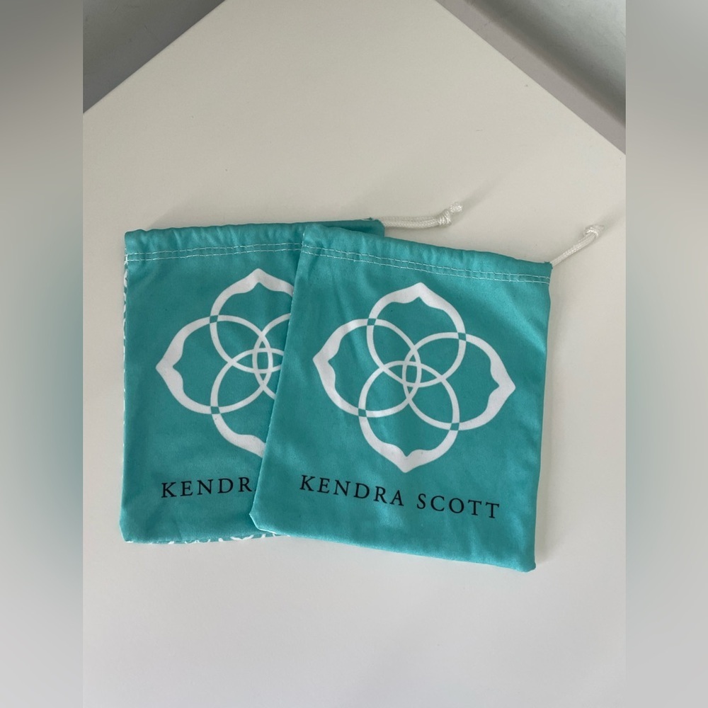 Kendra Scott Turquoise Jewelry Pouches (Set of 2)